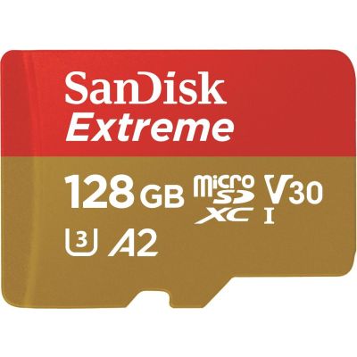 Sandisk Ext microSDXC 128GB Action Cam+SD 190MBs