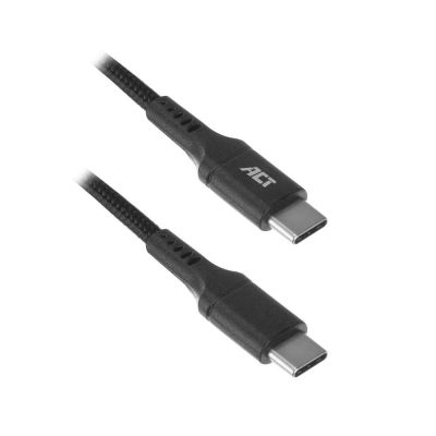 ACT AC3096 câble USB USB 2.0 1 m USB C Noir