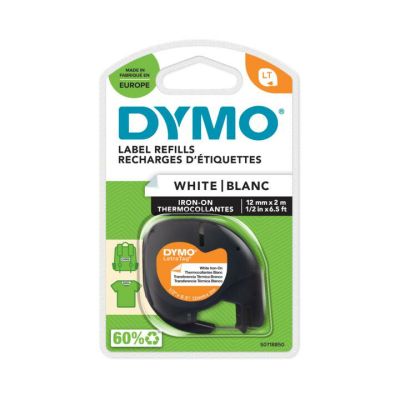 DYMO Iron-on Tape/White 12mx2mm f LetraTag