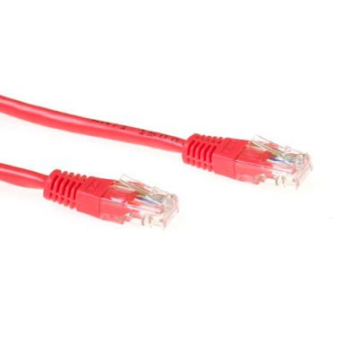 ACT IB8501 câble de réseau Rouge 1 m Cat6 U/UTP (UTP)