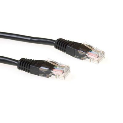 ACT IB8951 câble de réseau Noir 1,5 m Cat6 U/UTP (UTP)