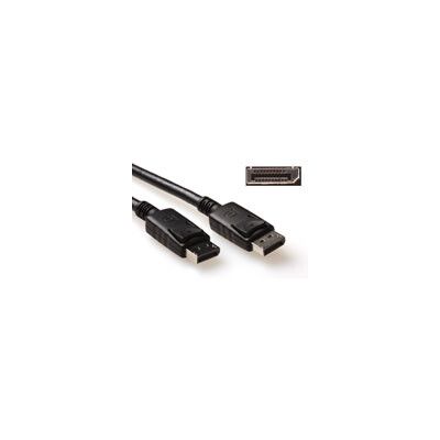 ACT AK3980 câble DisplayPort 2 m Noir