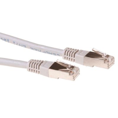 ACT Patchcord SSTP Category 6 PIMF, Grey 0.50M câble de réseau Gris 0,5 m