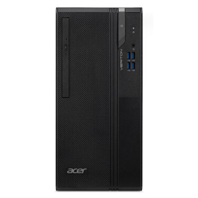 Acer Veriton S2690G I36208 Pro Intel® Core™ i3 i3-12100 8 Go DDR4-SDRAM 256 Go SSD Windows 11 Pro Micro Tower PC Noir