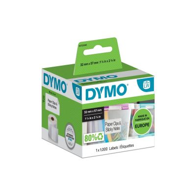 DYMO Labels/Multi-purpose 57mmx32mm White