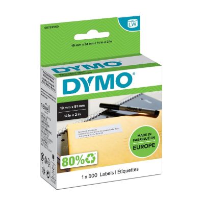 DYMO Labels/Multi-purpose 19mmx51mm White