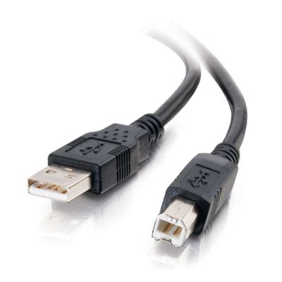 C2G Câble USB 2.0 A/B de 2 m - Noir