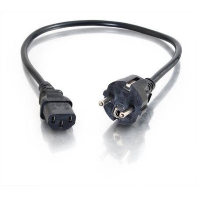 C2G 0.5m Universal Power Cord Noir 0,5 m