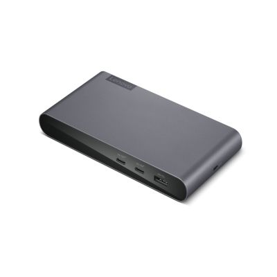 Lenovo 40B30090EU station d'accueil 2 x USB 3.2 Gen 2 (3.1 Gen 2) Type-C Gris