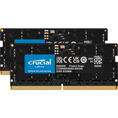 Crucial 32GB Kit2x16GB DDR5-5200 SODIMM Crucial