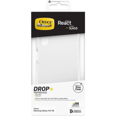OtterBox React+Trusted Glass Samsung A14 5G CLR