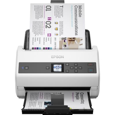 Epson WorkForce DS-870 Alimentation papier de scanner 600 x 600 DPI A3 Gris, Blanc