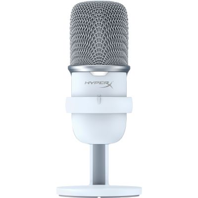 HyperX SoloCast - USB Microphone (White) Blanc Microphone de console de jeu