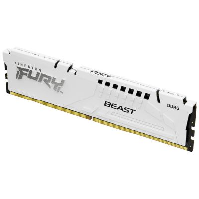 Kingston Technology FURY Beast 32 Go 5200 MT/s DDR5 CL40 DIMM White XMP