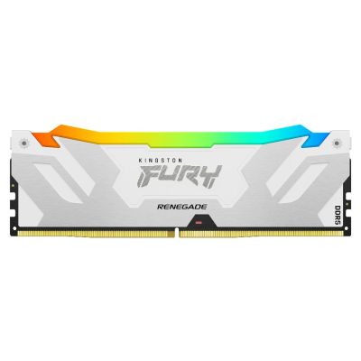 Kingston Technology FURY 16 Go 6000 MT/s DDR5 CL32 DIMM Renegade RGB Blanc XMP