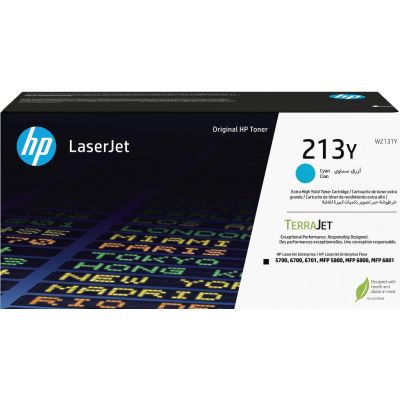 HP 213Y Toner LaserJet authentique Extra-grande capacité Cyan