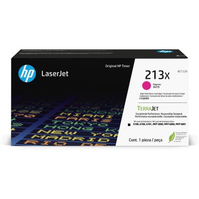 HP 213X Toner LaserJet authentique Grande capacité Magenta