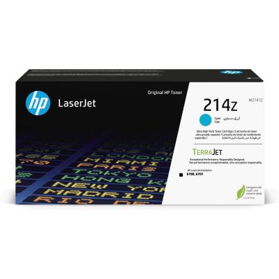 HP 214Z Toner LaserJet authentique Extra-grande capacité Cyan