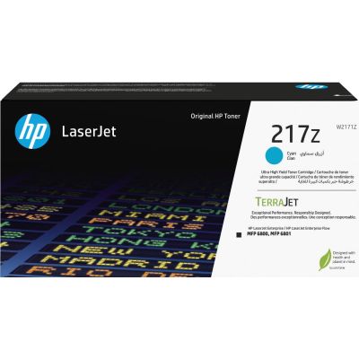 HP 217Z Toner LaserJet authentique Extra-grande capacité Cyan