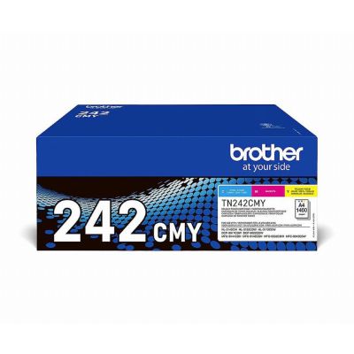 Brother TN-242CMY Cartouche de toner 1 pièce(s) Original Cyan, Magenta, Jaune