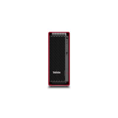 Lenovo ThinkStation P7 Intel® Xeon® W w5-3423 32 Go DDR5-SDRAM 1 To SSD Windows 11 Pro for Workstations Tower Station de travail Noir, Rouge