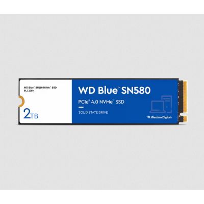 Western Digital WD SSD Blue SN580 2TB PCIe Gen4 NVMe
