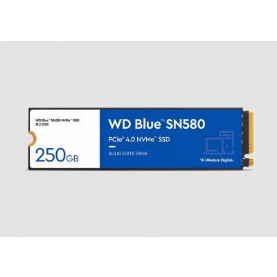 Western Digital WD SSD Blue SN580 250GB PCIe Gen4 NVMe