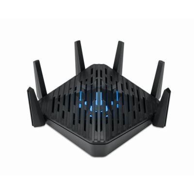 Acer Predator Connect W6 Wi Fi 6E routeur sans fil Gigabit Ethernet Tri-bande (2,4 GHz / 5 GHz / 6 GHz) Noir