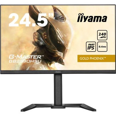 iiyama G-MASTER GB2590HSU-B5 écran plat de PC 62,2 cm (24.5") 1920 x 1080 pixels Full HD LCD Noir