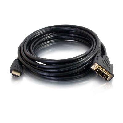 C2G 42515 câble vidéo et adaptateur 1,5 m HDMI DVI-D Noir