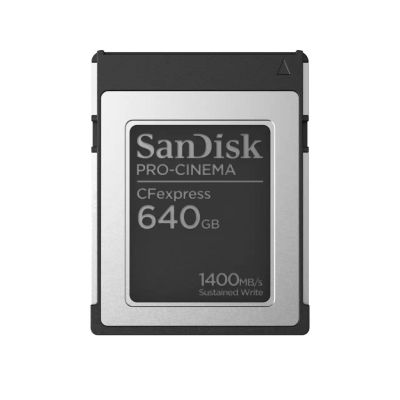 Sandisk PRO-CINEMA CFexpress 640GB 1700/1500MBs