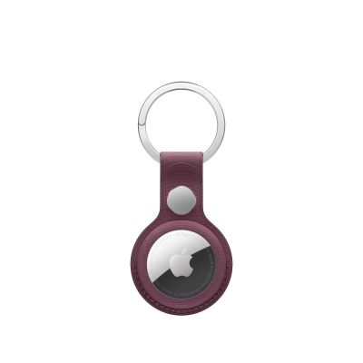 Apple AIRTAG FINEWOVEN KEY RING MULBERRY-ZML