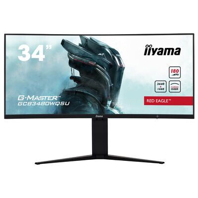 iiyama G-MASTER GCB3480WQSU-B1 écran plat de PC 86,4 cm (34") 3440 x 1440 pixels UltraWide Quad HD LCD Noir