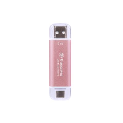Transcend 2TB ESD310P USB 10Gbps Type C/ A Pink