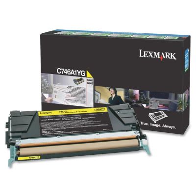 Lexmark C746A1YG Cartouche de toner 1 pièce(s) Original Jaune