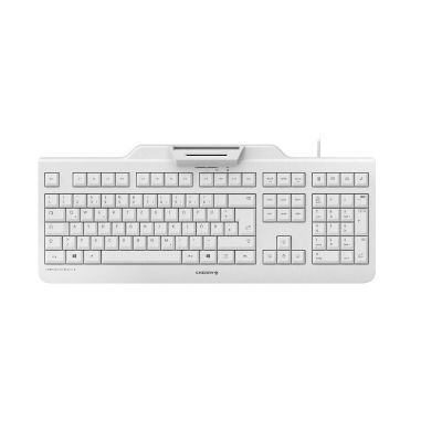 CHERRY JK-A0400EU-0 clavier Bureau USB QWERTZ Anglais américain Gris