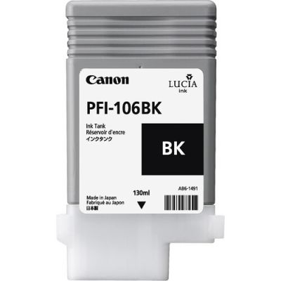 Canon PFI-106 BK cartouche d'encre 1 pièce(s) Original Photo noire