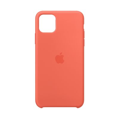 APPLE iPhone 11 Pro Max Silicone Case Clementine Orange