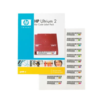 Hewlett Packard Enterprise HPE LTO Ultrium 2 barcode labels pack de 100