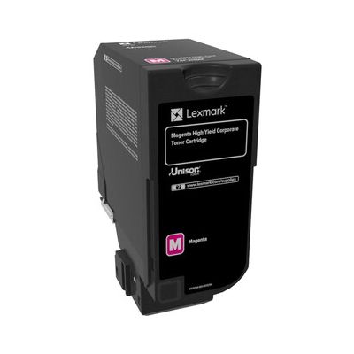 Lexmark 74C2HME Cartouche de toner 1 pièce(s) Original Magenta