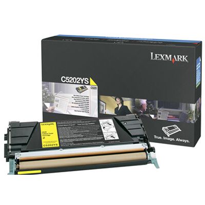 Lexmark C5202YS Cartouche de toner 1 pièce(s) Original Jaune