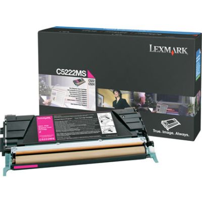 Lexmark Magenta Toner Cartridge for C52x Cartouche de toner Original