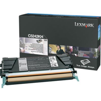 Lexmark Cyan High Yield Toner Cartridge for C524 Cartouche de toner Original