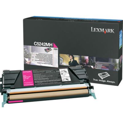 Lexmark Magenta High Yield Toner Cartridge for C524 Cartouche de toner Original