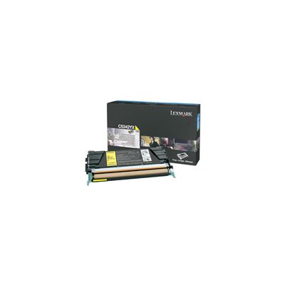 Lexmark C5342YX Cartouche de toner 1 pièce(s) Original Jaune