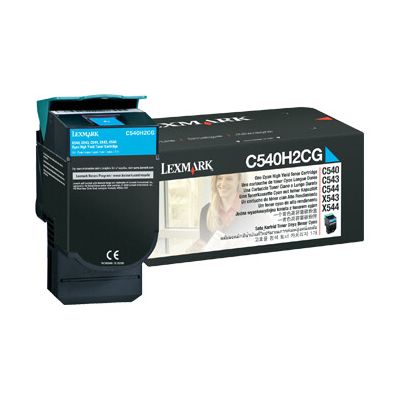 Lexmark C540H2CG Cartouche de toner 1 pièce(s) Original Cyan