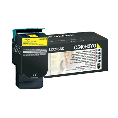 Lexmark C540H2YG Cartouche de toner 1 pièce(s) Original Jaune