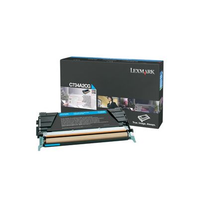 Lexmark C734A2CG Cartouche de toner Original Cyan