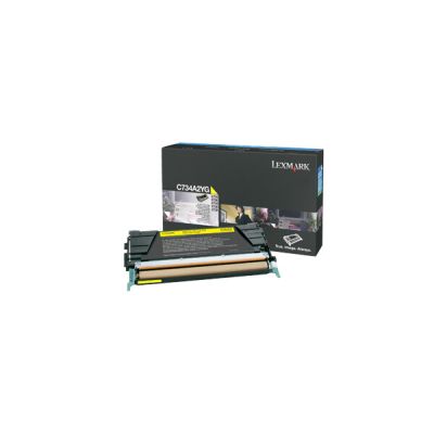 Lexmark C734A2YG Cartouche de toner Original Jaune