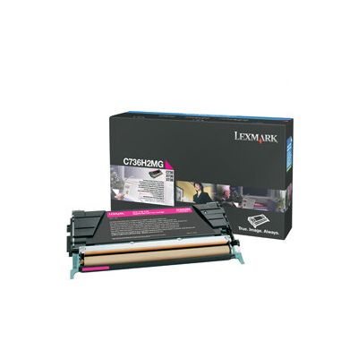 Lexmark C736H2MG Cartouche de toner 1 pièce(s) Original Magenta